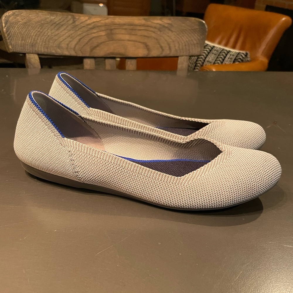 Rothy’s round toe retired print flats